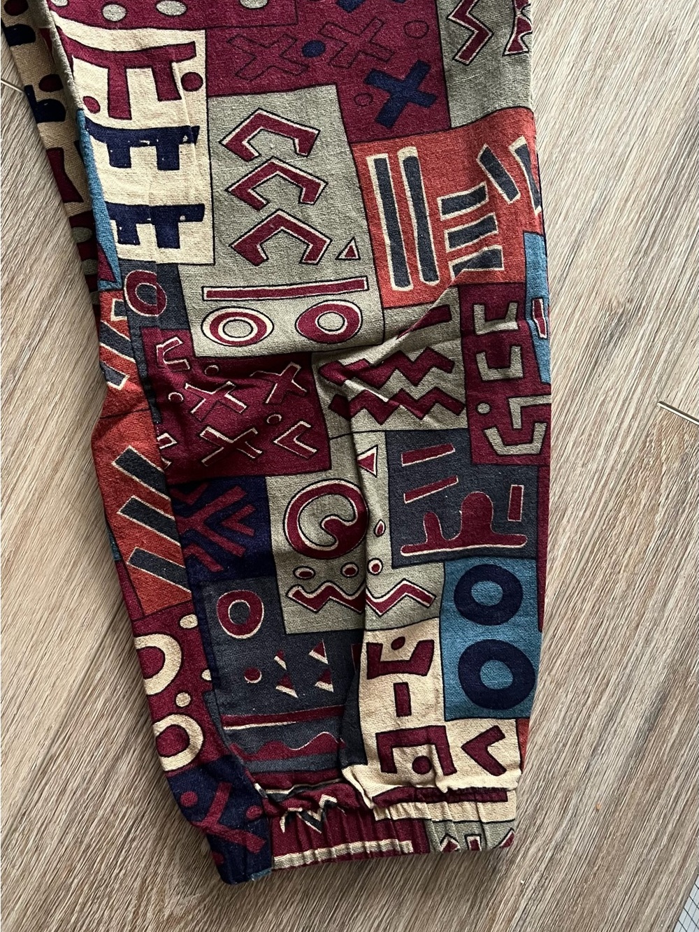 Men’s patchwork sweatpants - Picture 2 of 3